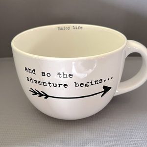 Sweet bird & Co. Large “Enjoy Life,” Adventure 24oz Mug  **BRAND NEW**